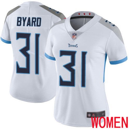 Tennessee Titans Limited White Women Kevin Byard Road Jersey NFL Football #31 Vapor Untouchable->youth nfl jersey->Youth Jersey